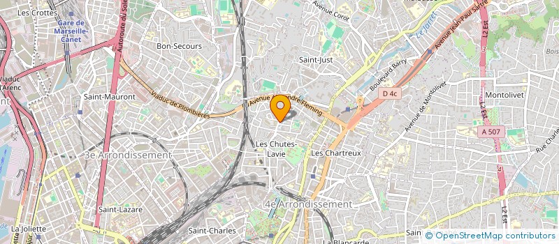 localisation de l'entreprise AKJ.COM à MARSEILLE