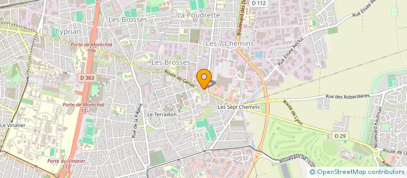 localisation de l'entreprise AKJ GROUP  VAULX-EN-VELIN