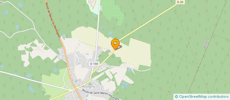 localisation de l'entreprise AKKAF IMMOBILIER  ALLOGNY