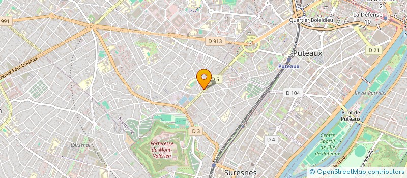 localisation de l'entreprise AKKAID  NANTERRE