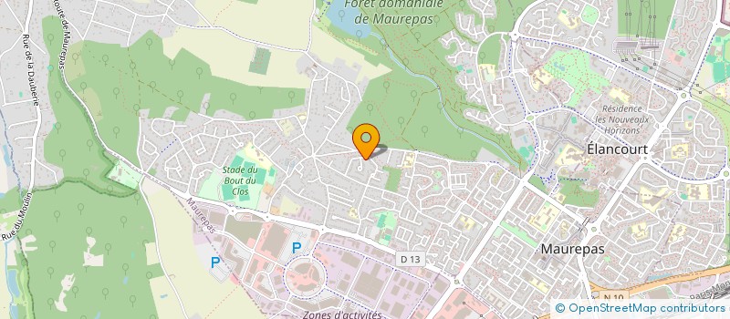 localisation de l'entreprise AKKARI  MAUREPAS