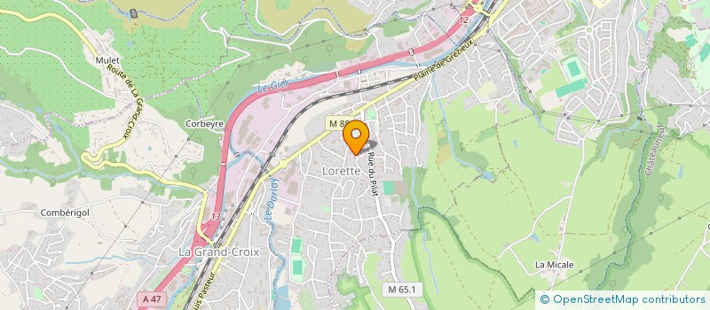 localisation de l'entreprise AKKARI RENOVATION à LORETTE