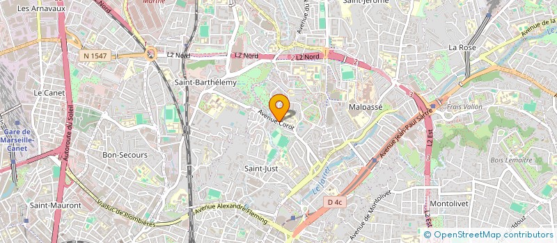 localisation de l'entreprise AKKAS à MARSEILLE