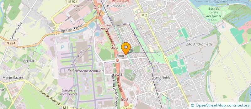 localisation de l'entreprise AKKODIS DOC SAS à BLAGNAC