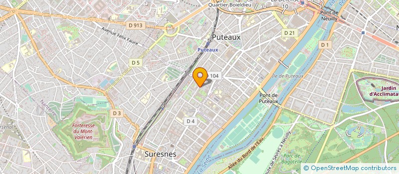 localisation de l'entreprise AKKU POWER INTERNATIONAL à SURESNES