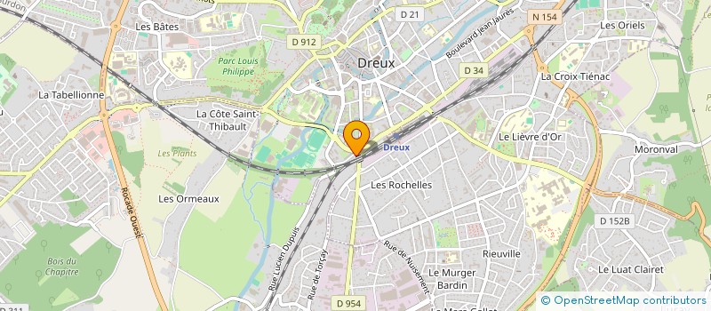 localisation de l'entreprise AKKUS GROUP HOLDING à DREUX
