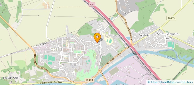 localisation de l'entreprise AKKUS UMUT ONUR à MONTEREAU-FAULT-YONNE