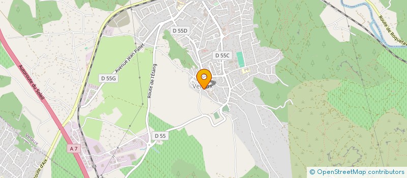 localisation de l'entreprise AKL INVEST à VELAUX