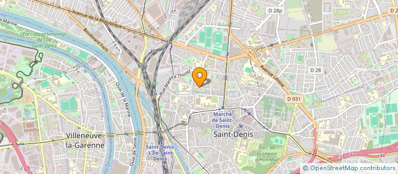 localisation de l'entreprise AKL MHANNI à SAINT-DENIS