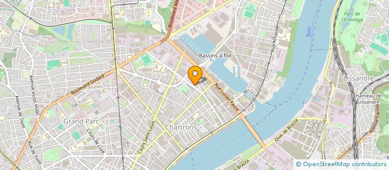 localisation de l'entreprise AKLAMST GASSIOT  BORDEAUX