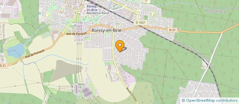 localisation de l'entreprise AKLANA  ROISSY-EN-BRIE