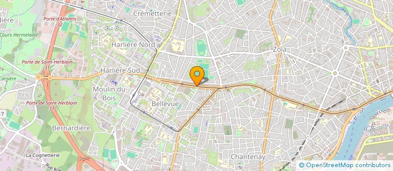 localisation de l'entreprise AKLAUR à NANTES