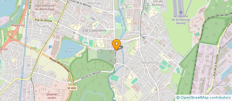 localisation de l'entreprise AKLETYS CONSTRUCTIONS à STRASBOURG