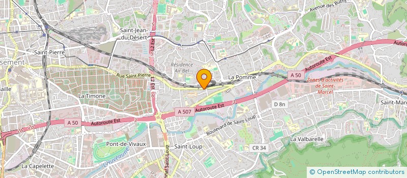 localisation de l'entreprise AKLI ET FILS à MARSEILLE