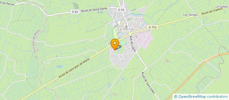 localisation de l'entreprise AKLM PLOMBERIE-CHAUFFAGE à LE PERRIER
