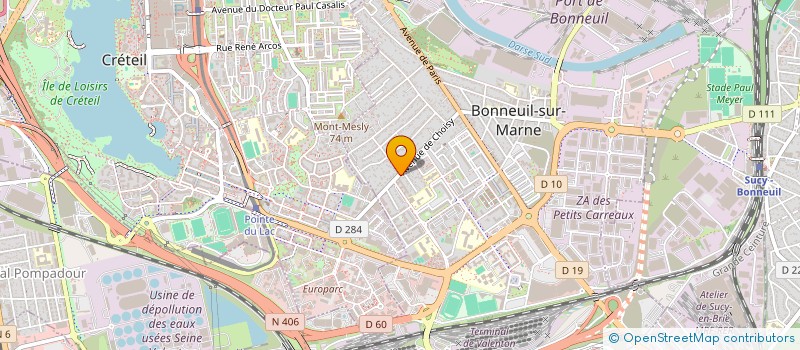 localisation de l'entreprise AKM COMPAGNY à BONNEUIL-SUR-MARNE