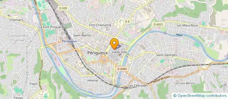 localisation de l'entreprise AKME IMMOBILIER  PERIGUEUX