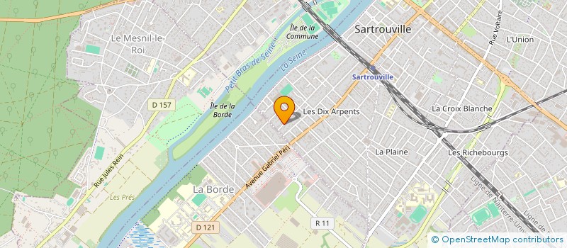 localisation de l'entreprise AKME OPERATIONS à SARTROUVILLE