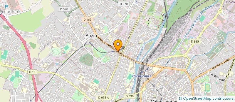 localisation de l'entreprise AKMOUS AFFAIRE à ANZIN