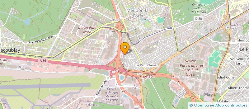 localisation de l'entreprise AKMR à CLAMART