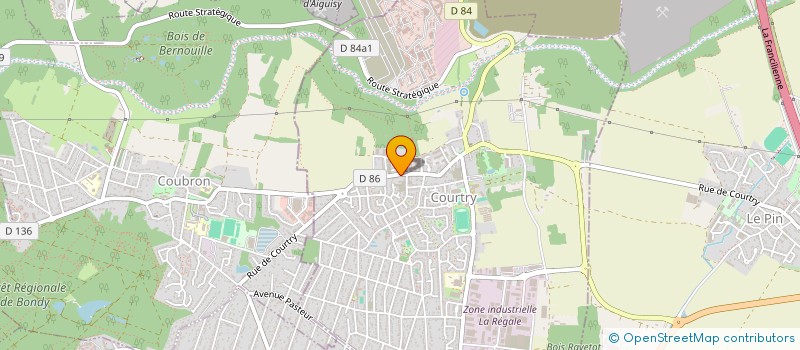 localisation de l'entreprise AKN 2021 à COURTRY