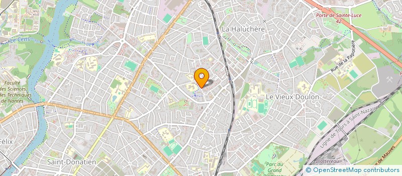 localisation de l'entreprise AKN à NANTES