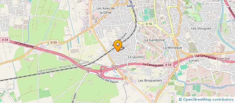 localisation de l'entreprise AKNIA.EU  SALON-DE-PROVENCE