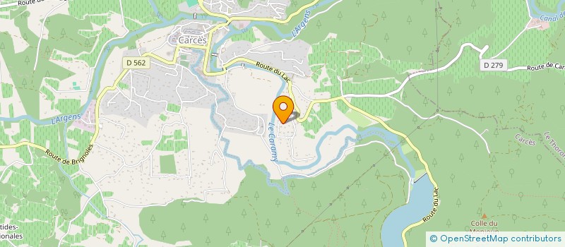 localisation de l'entreprise AKNIN IMMO  CARCES