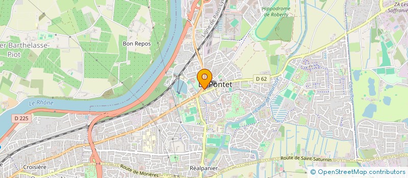 localisation de l'entreprise AKNOUL IMMO  LE PONTET