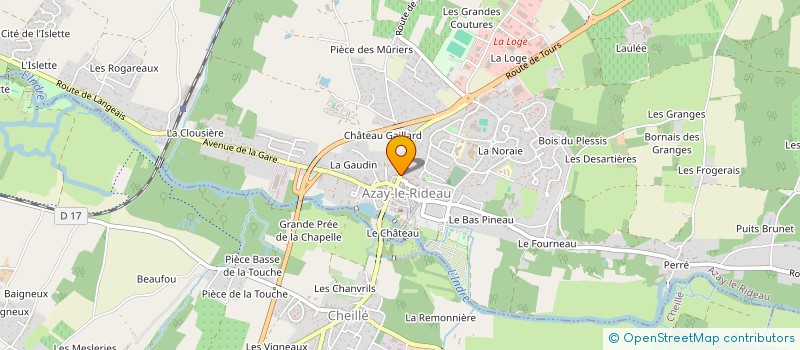 localisation de l'entreprise AKO  ROCHECORBON