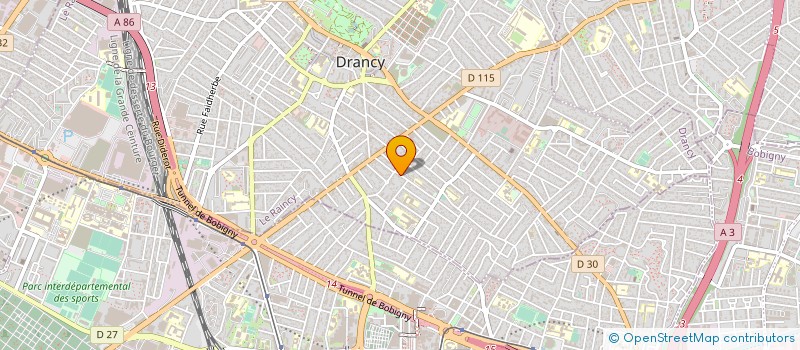 localisation de l'entreprise AKO-DECOR  DRANCY