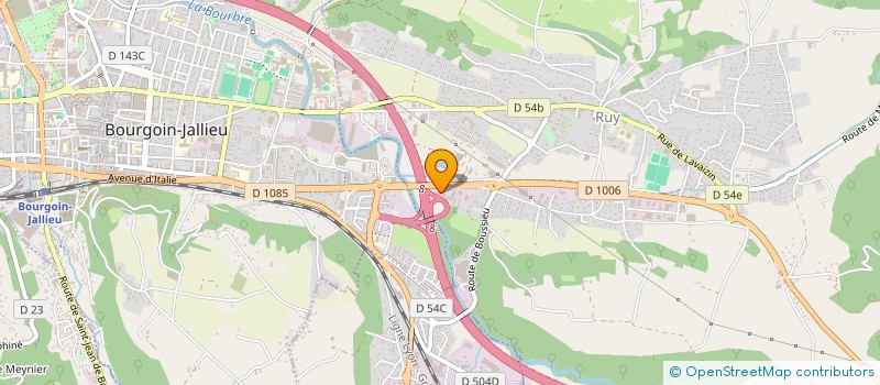 localisation de l'entreprise AKO FRANCE  SAINT-JUST-CHALEYSSIN