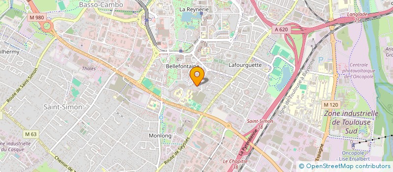 localisation de l'entreprise AKO-SALSA  TOULOUSE