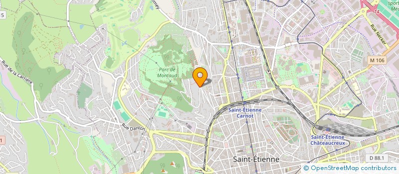 localisation de l'entreprise AKOARELLE  SAINT-ETIENNE