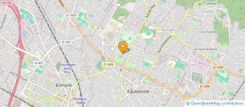 localisation de l'entreprise AKOBAT à EAUBONNE