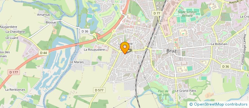 localisation de l'entreprise AKOD  BRUZ