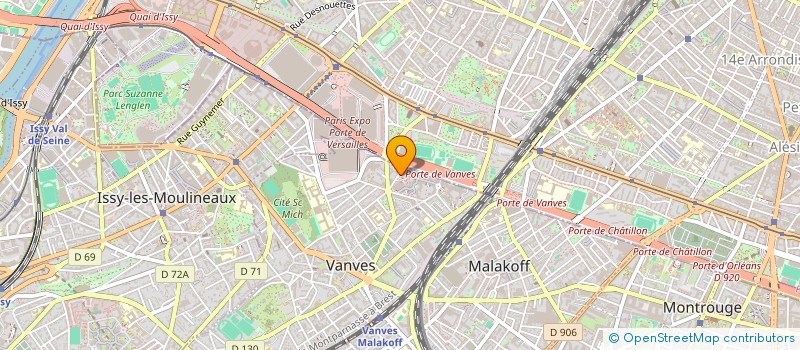 localisation de l'entreprise AKODYRA  VANVES