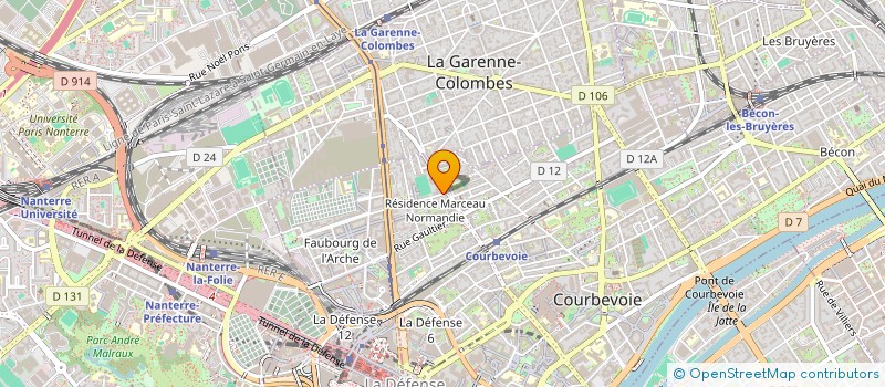 localisation de l'entreprise AKOFEN SOLUTIONS LTD  COURBEVOIE