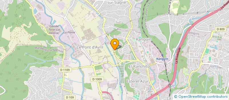 localisation de l'entreprise AKOICLIM à CANNES