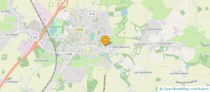 localisation de l'entreprise AKOJA à LA GARNACHE