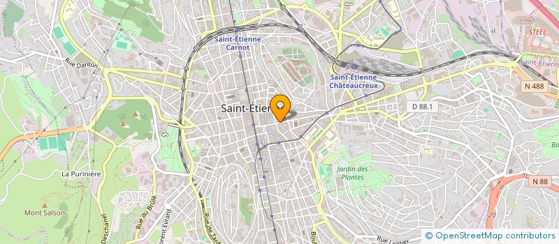 localisation de l'entreprise AKOKIKO MONSIEUR AURIAN  SAINT-ETIENNE