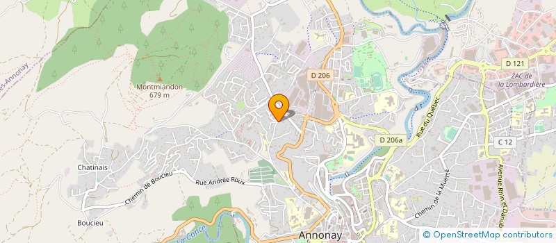 localisation de l'entreprise AKOL BAYRAM ET SIMSEK ISMET  ANNONAY