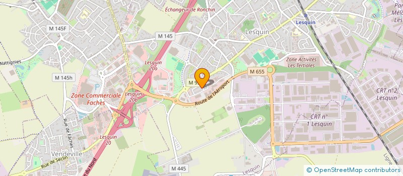localisation de l'entreprise AKOLEET à LESQUIN