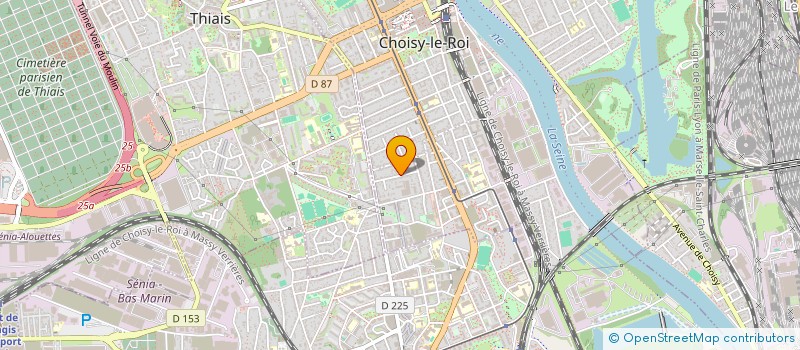 localisation de l'entreprise AKOLYS à CHOISY-LE-ROI