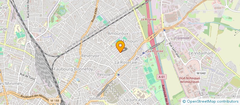 localisation de l'entreprise AKOMA  TOULOUSE