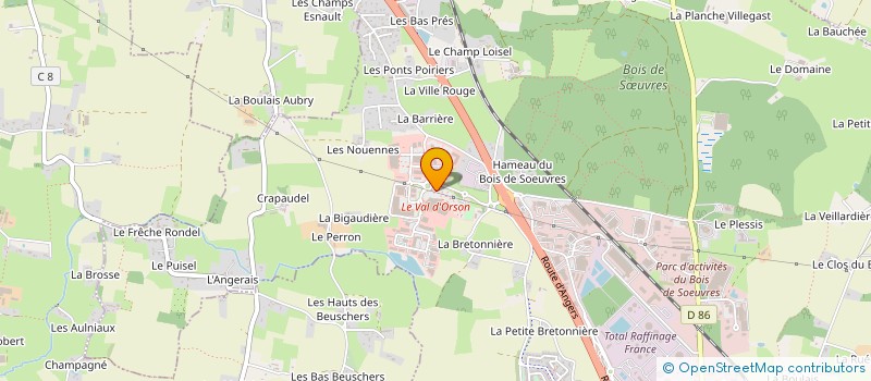 localisation de l'entreprise AKOMI  VERN-SUR-SEICHE