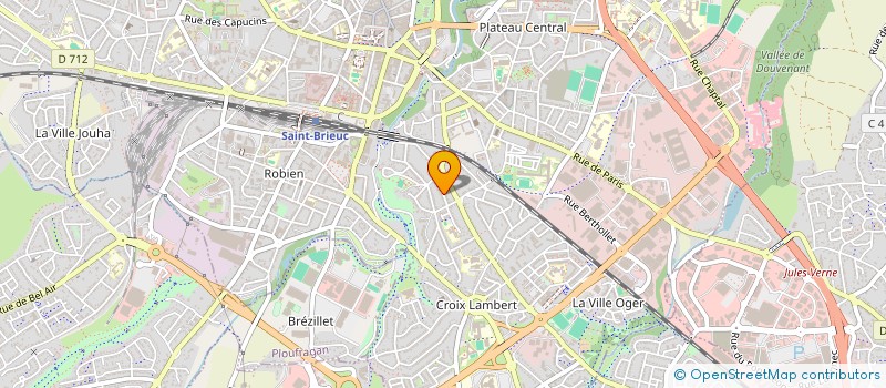 localisation de l'entreprise AKOMPLIS à SAINT-BRIEUC