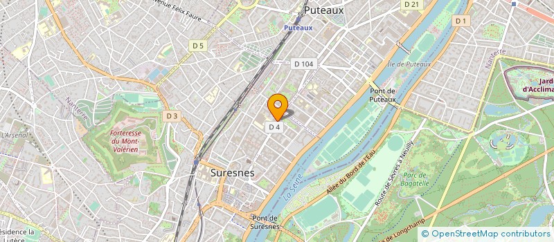 localisation de l'entreprise AKONIS à SURESNES