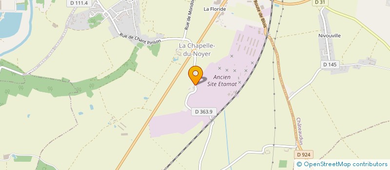 localisation de l'entreprise AKOR à LA CHAPELLE-DU-NOYER