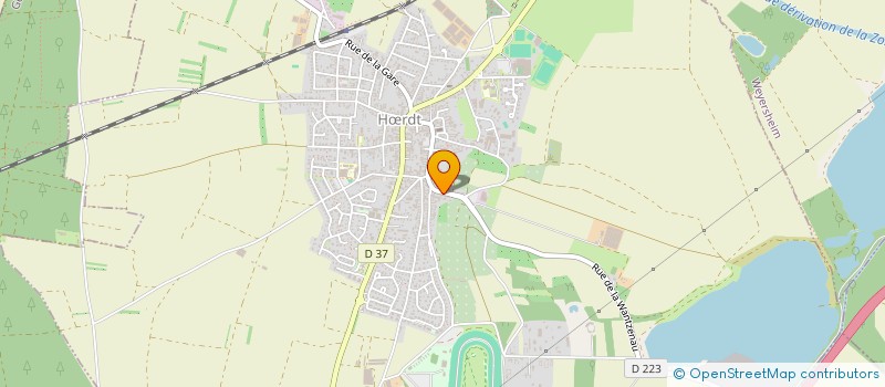 localisation de l'entreprise AKOR CONCEPTION RENOVATION  HRDT